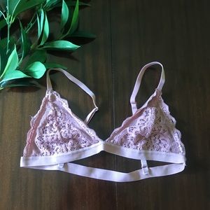 Pink bralette